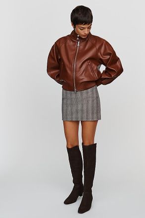A Gold E Nova Bomber Jacket