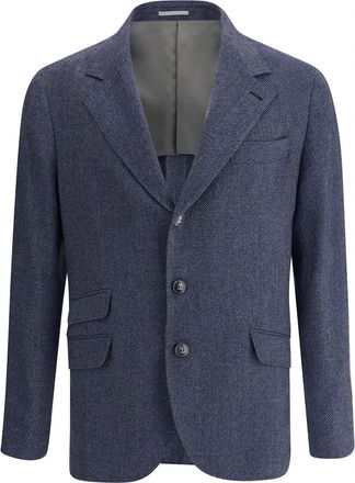 Brunello Cucinelli Wool Blazer Jacket