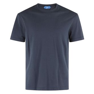 Kired Kired, Heren, Tops, Blauw, Maat: L Katoen