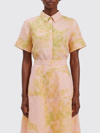 Erdem Camicia in misto lino con fantasia floreale