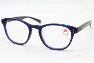 Dragon Unisex Dr131 Sammie Round Eyeglasses In Blue