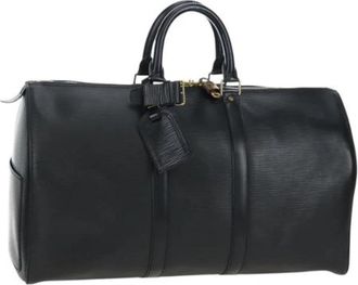 Louis Vuitton Pre-owned Vintage Boston Bag - Dames - Vintage Weekendtas - Zwart - ONE Size - Vintage