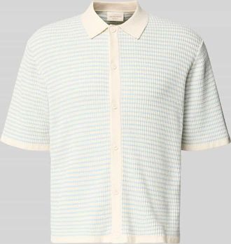 Jack & Jones Jack & Jones Regular Fit Freizeithemd mit 1/2-Arm in Hellblau, Gr&ouml;&szlig;e XXL