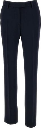 Alberto Biani Pantalones Rectos Cady - Trousers - Mujer - Azul - XL