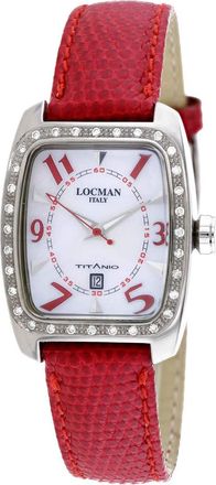 Locman Titanio Quartz White Dial Ladies Watch 483RMOPRD2D