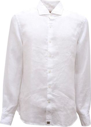 Sonrisa Heren, Overhemden, Wit, Maat: XL Linnen