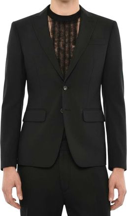 Dsquared2 Black Peaked Lapel Blazer