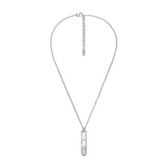 Diesel Brooches - Heren - Kettingen - Grijs - ONE Size - Accessoires