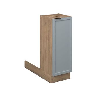 Vicco Isla De Cocina Fame-line, Azul Claro-gris, 30 Cm Sin Encimera