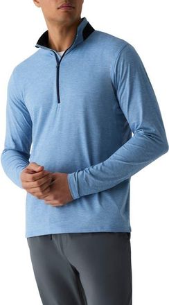 Greyson Guide Sport Quarter Zip Golf Pullover in Coyote at Nordstrom, Size Xx-Large
