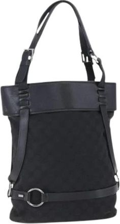 Gucci Pre-owned Shoulder Bags, female, Black, Size: ONE SIZE Pre-owned Vintage Shoulder Bag