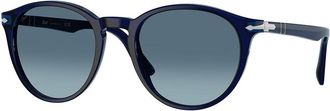 Persol PO3152S 181/Q8 Mens Sunglasses Blue Size 52