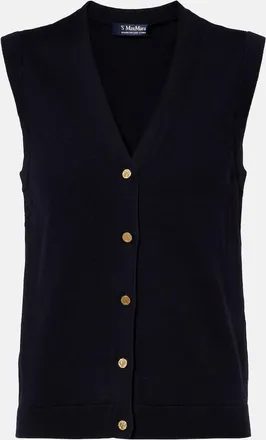 Max Mara Cotton and silk vest