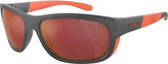 Arnette Mens Gray Resin Sunglasses - Grey - One Size