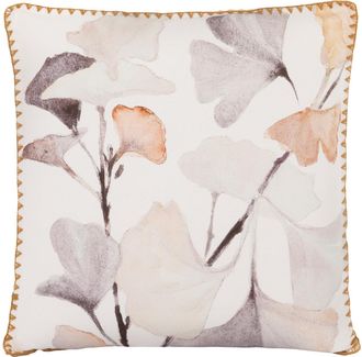 KASANOVA Cuscino divano 45x45 cm foglie ventaglio