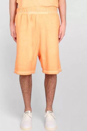 Marcelo Burlon cotton logo bermuda shorts