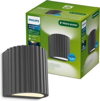 Philips Aplique De Exterior Led Zyre Antracita 4,3 W, 800 Lm