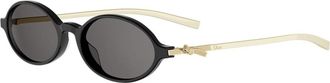Dior Bow R2I Zonnebril - Dames - Zonnebrillen - Zwart - 53 MM - Accessoires