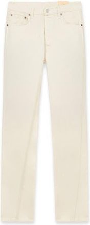 Fortela John D Slim Fit Five Pocket Jeans in Ecru at Nordstrom, Size 35 X 33 Eu