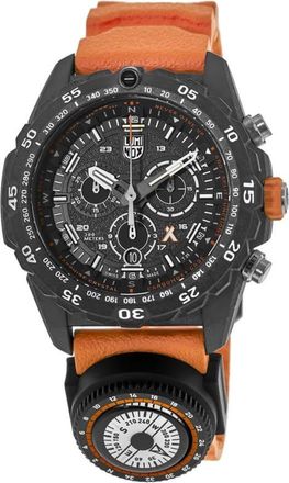 Luminox Master Bear Grylls Survival Black Dial Rubber Strap Mens Watch XB.3749