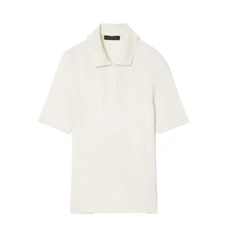 Lacoste Polo Shirts, female, Beige, Size: XS Fashion Show Polo Mariette