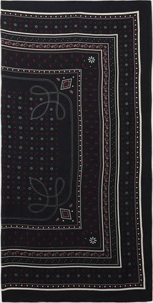 Ralph Lauren Geo Pirint Square Scarf In Holiday Geo