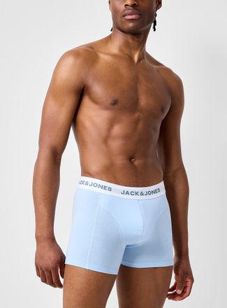 Jack & Jones Mens 3 comfortable contrast-waist trunk Organic cotton
