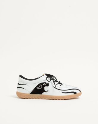 Valentino Garavani Sneaker Kicky In Nappa Uomo BIANCO 41.5