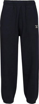 Dr&ocirc;le de Monsieur Broeken, Heren, Blauw, M, Katoen, Slogan Trainingsbroeken