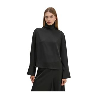 2nd Day 2Ndday, Dames, Blouses & Shirts, Zwart, Maat: S Poliester