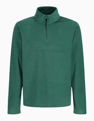Regatta Mens Regatta Mens 170 Series Anti-pill Zip Neck Micro Fleece - Green - Size: 44