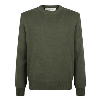 Golden Goose Round-neck Knitwear, male, Green, S, Golden Goose Jumpers