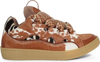 Lanvin Sneakers Curb - Marrone