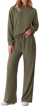 Generic Womens Clothing 2025 Lounge Wear Sets For Women UK Tracksuit Wear 2 Piece Ladies Tracksuits Comfort Long Sleeve Hoody Tops Trousers Fashion Autumn Win