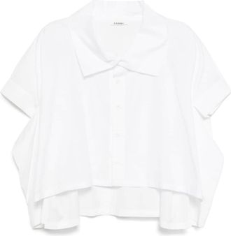Yohji Yamamoto Camicia in cotone - Bianco