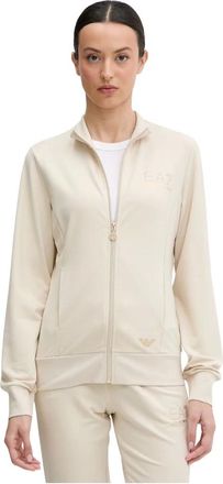 Emporio Armani Emporio Armani Ea7, Donna, Felpe, Beige, S, new