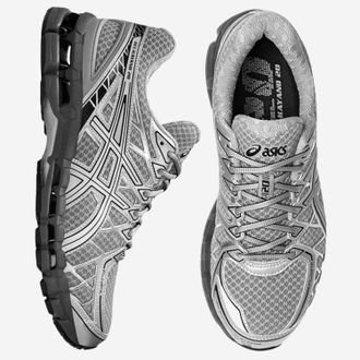 Asics Unisex Sneakers Gel-Kayano 20 Grey Polyester Trainers