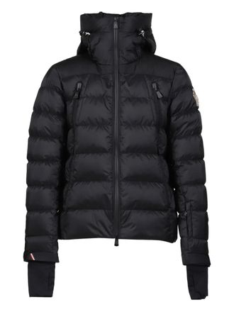 Moncler Camurac hooded quilted jacket - men - Polyamide/Polyamide/Polyester/Down/Feather/Polyester - S - Black