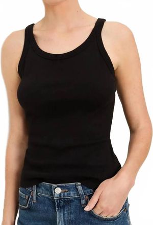Michael Stars Womens Cassie Tank Top In Black