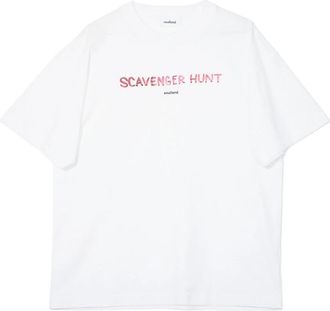 Soulland Scavenger Hunt T-shirt - Dames - T-shirts - Wit - S/M - Katoen - Tops