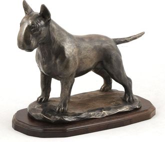 OEM Bull Terrier: Estatuilla De Perro Exclusiva, Dise&ntilde;o Interior De Lujo, Edici&oacute;n Limitada De Figuras Art-dog