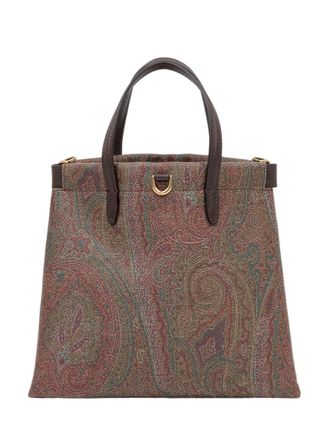 Etro Brown Paisley Mini Tote