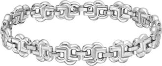 BOSS Silver-tone bracelet with Double B monograms