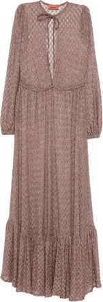 Missoni Ruffled-hem Maxi Dress