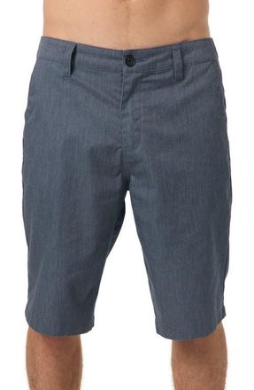 O'Neill Redwood Relaxed Fit Chino Shorts in Heather Slate at Nordstrom, Size 30