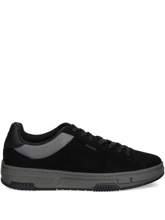HUGO BOSS lace-up sneakers - Black