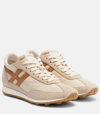 Hogan Zapatillas H699 de lona con ante