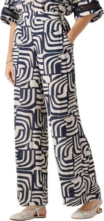Nukus Nukus, Broeken, Dames, Blauw, S, Josephine Pants in Donkerblauw