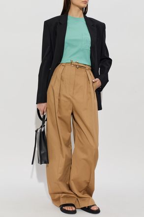 Max Mara T-shirt Papaia, Womens, Green