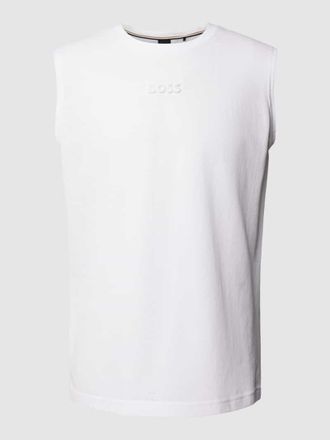 HUGO BOSS Tanktop mit Label-Detail Modell Tankcomfort in Weiss, Größe XXXL